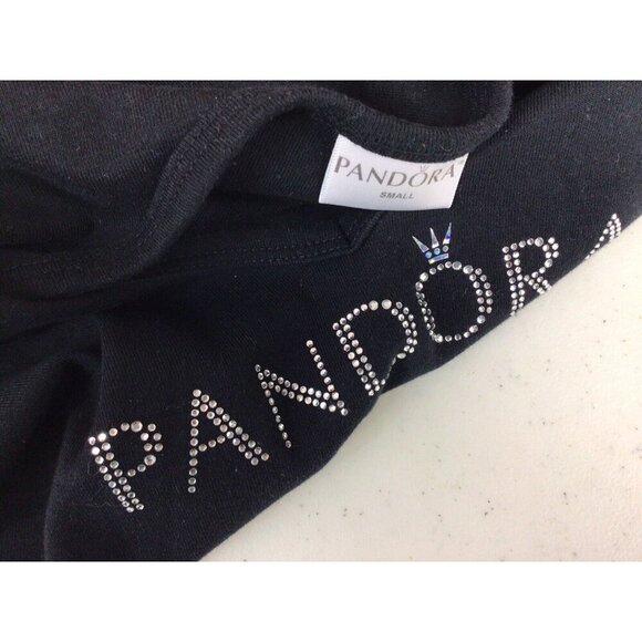 Pandora Top Blouse Crystal Encrusted Womens Small - Picture 6 of 7